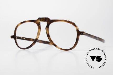 France Folding 60's Aviator Identical to Pierre Cardin Frame, old folding eyeglasses, 1960's, made in FRANCE, Made for Men and Women