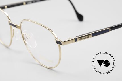 S.T. Dupont D005 Men's Luxury Panto Eyeglasses, incl. hard case, cleaning cloth  & packing by CHOPARD, Made for Men