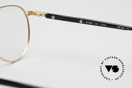 S.T. Dupont D005 Men's Luxury Panto Eyeglasses, NO RETRO eyeglasses, but a precious 1990's ORIGINAL, Made for Men