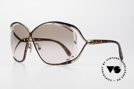 Christian Dior 2056 Butterfly 80's Ladies Sunglasses, famous 'butterfly-design' with huge gradient lenses, Made for Women