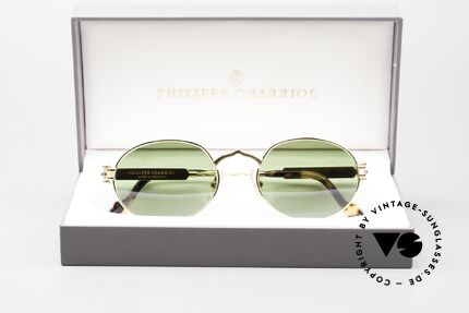 Philippe Charriol 91CP Oval 80's Luxury Sunglasses, Size: medium, Made for Men and Women