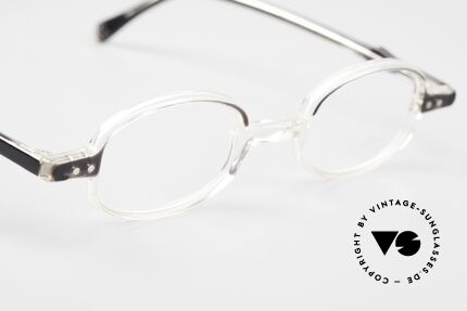 Lunor Mod 40 Original 90's Specs Crystal, the LUNOR frame comes with an original LUNOR case, Made for Men and Women