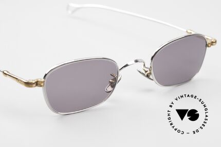 Lunor V 106 Full Metal Sunglasses Unisex, 2. hand but mint condition, bicolor (platinum & bronze), Made for Men and Women