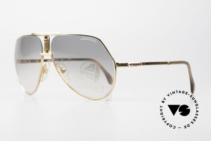 Alpina CM4 Quattro West Germany 80's Sunglasses, changeable lenses thanks to screw cap (bridge), Made for Men