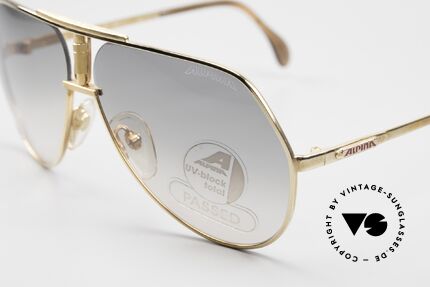 Alpina CM4 Quattro West Germany 80's Sunglasses, real "W.Germany" quality; 22ct GOLD-PLATED, Made for Men