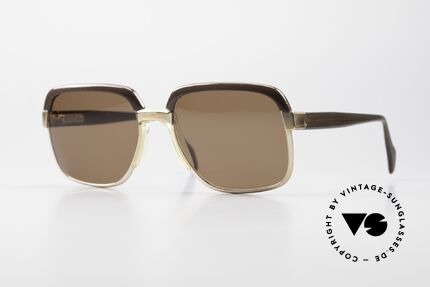 Metzler 0767 Old 70's Combi Sunlasses Men Details