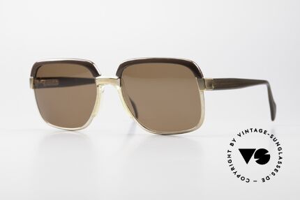 Metzler 0767 Old 70's Combi Sunlasses Men, old Metzler sunglasses in unbelievable top-quality, Made for Men