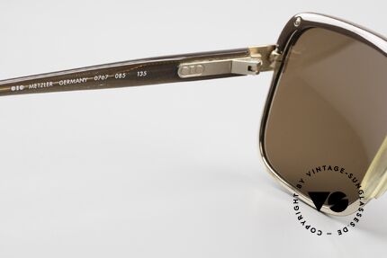 Metzler 0767 Old 70's Combi Sunlasses Men, frame is also made for optical lenses/prescriptions, Made for Men