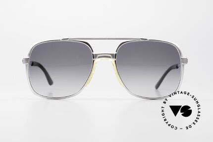 Metzler 0766 1980's Old School Sunglasses, sturdy frame with double bridge (incredible quality), Made for Men