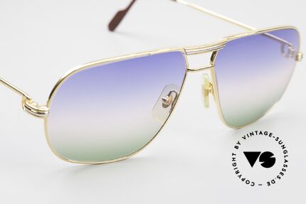Cartier Tank - L 22ct Gold-Plated Tricolored, NO RETRO eyewear; a rare 30 years old vintage ORIGINAL, Made for Men and Women