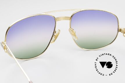 Cartier Romance Santos - XL 80s Luxury Vintage Sunglasses, NO RETRO eyewear; a rare 30 years old vintage ORIGINAL!, Made for Men