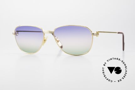 Cartier Courcelles Unique 90's Luxury Sunglasses Details