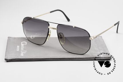 Christian Dior 2593 Noble 90's Metal Shades For Men, frame (size 58/16) is made for optical lenses, Made for Men