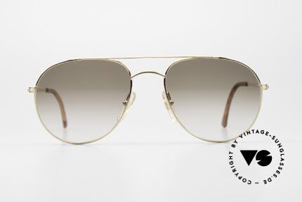 Christian Dior 2488 Rare 80's Aviator Sunglasses, TOP-QUALITY (the full frame is GOLD-PLATED), Made for Men
