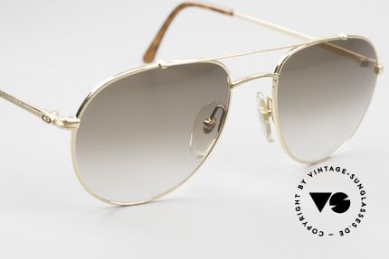 Christian Dior 2488 Rare 80's Aviator Sunglasses, NO RETRO shades, but an old original from 1987, Made for Men