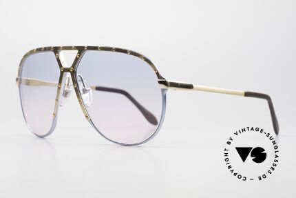 Alpina M1 Baby-Blue Pink Gradient Gold, matching sun lenses: baby-blue / pink gradient, Made for Men and Women