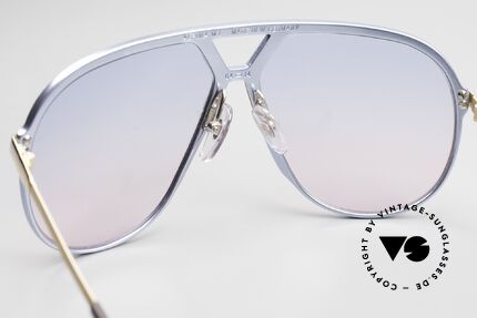 Alpina M1 Baby-Blue Pink Gradient Gold, NO RETRO SUNGLASSES; a 35 year old original, Made for Men and Women