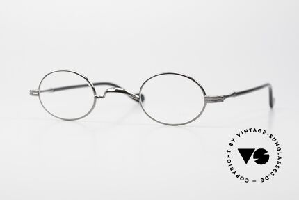Lunor II A 04 XS Oval Eyeglasses Gunmetal, X-small oval Lunor glasses of the old Lunor "II-A" series, Made for Men and Women
