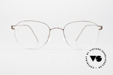 Lindberg Robin 51 Air Titan Rim Square Panto Women & Men, mod. Robin in size 51-20, temple length 145, col. PU12, Made for Men and Women