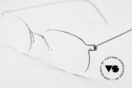 Lindberg Robin 51 Air Titan Rim Square Panto Women & Men, suitable as women's glasses or men's glasses; timeless!, Made for Men and Women