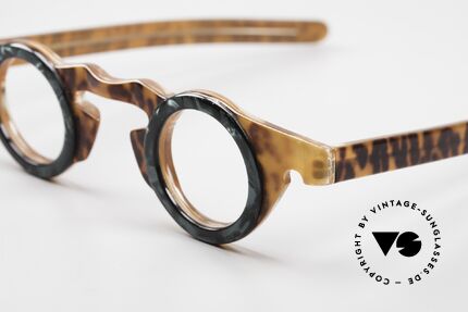 Vidocq Les Halles Round Vintage Glasses 1980's, just a magical masterpiece; lovely unisex glasses, Made for Men and Women