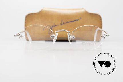 Savile Row Rimless Rimless 14k Gold Filled Frame, Size: small, Made for Men and Women