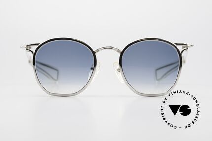 Jean Paul Gaultier 56-0105 Square Panto Designer Frame 90's, one of the top models of the old JPG Eyewear Series, Made for Men