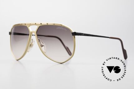 Alpina M1/4 Rare West Germany Sunglasses, rarity in size 63°14 (collector's item) + original case, Made for Men