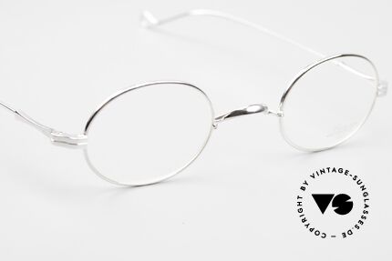 Lunor II 10 Oval Frame Platinum Plated PP, unworn single item (for all lovers of quality), true rarity, Made for Men and Women