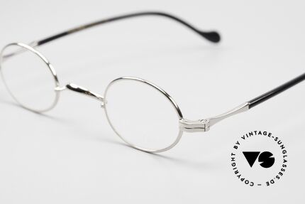 Lunor II A 04 XS Glasses Oval Platinum Plated, noble, classy, timeless = a genuine LUNOR ORIGINAL!, Made for Men and Women