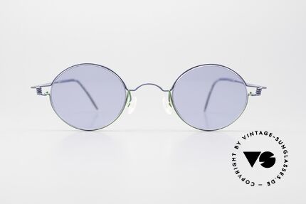 Lindberg Corona Air Titan Rim Round Titanium Frame Unisex, distinctive quality and design (award-winning frame), Made for Men and Women