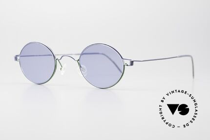 Lindberg Corona Air Titan Rim Round Titanium Frame Unisex, simply timeless, stylish & innovative: grade 'vintage', Made for Men and Women