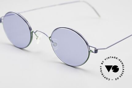 Lindberg Corona Air Titan Rim Round Titanium Frame Unisex, extremely strong, resilient and flexible (and 3g only!), Made for Men and Women