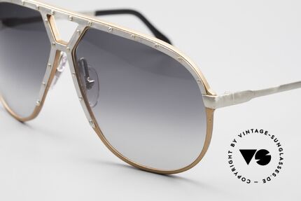 Alpina M1 Antique-Silver Peach Edition, with new gray-gradient lenses (100% UV protect.), Made for Men
