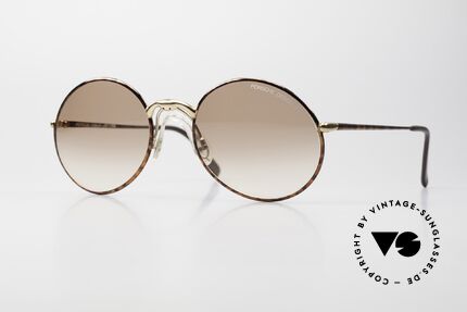 Porsche 5658 - L Round 90's Sunglasses For Men Details