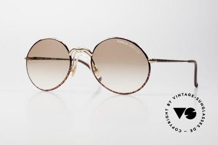 Porsche 5658 - S Round 90's Glasses Unisex Details