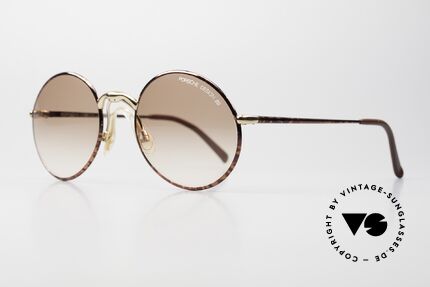 Porsche 5658 - S Round 90's Glasses Unisex, top quality with brown PD lenses (100% UV protect.), Made for Men and Women