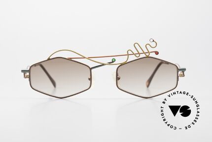 Casanova Le 4 Stagioni 4 Seasons Limited Art Sunglasses, one set is exhibited in the Museum of Modern Art, NY, Made for Men and Women