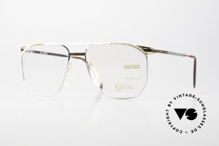 Zeiss 5915 Carat Large 80's West Germany Frame, old Zeiss glasses, model 5915 in size 59-17, 145, Made for Men