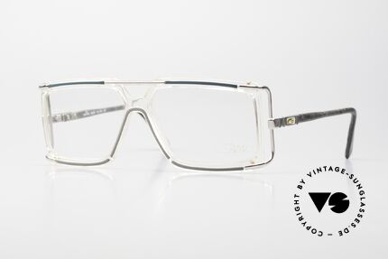 Cazal 638 80's Hip Hop Eyeglass Frame Details