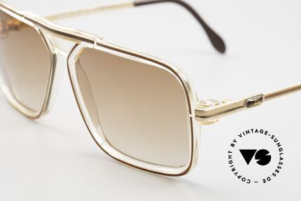 Cazal 630 80's Hip Hop Frame Gold Plated, part of the US Hip Hop scene in the early 80's, Made for Men