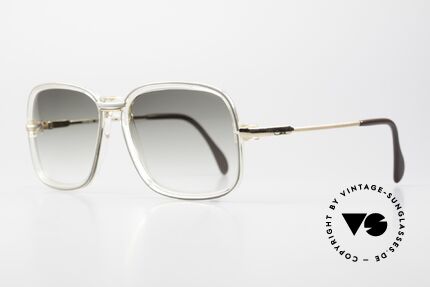 Cazal 629 Old 80's Frame West Germany, massive frame by famous Mr. Cari Zalloni (CAZAL), Made for Men