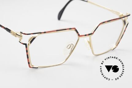 Cazal 250 Old School Hip Hop Frame 90's, NO retro specs, but an app. 30 years old original, Made for Men and Women