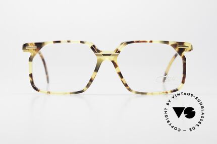 Cazal 646 Rare Old Designer Eyewear, complex pattern in the semi-ransparent acetate, Made for Men