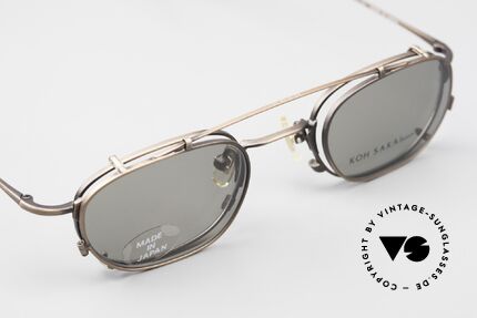 Koh Sakai KS9716 Titanium Frame Ladies & Gents, unisex model KS9716; noble frame finish: dulled bronze, Made for Men and Women