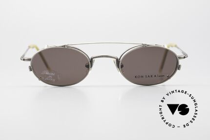 Koh Sakai KS9721 Oval Vintage Glasses Titanium, Koh Sakai, BADA and OKIO have been one distribution, Made for Men and Women