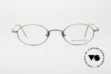 Koh Sakai KS9721 Oval Vintage Glasses Titanium, unworn, NOS (like all our old L.A.+ Sabae eyeglasses), Made for Men and Women