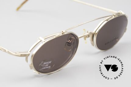 Koh Sakai KS9727 True 90's Frame Made in Japan, TOP QUALITY; semi-rimless frame & costly engravings, Made for Men and Women