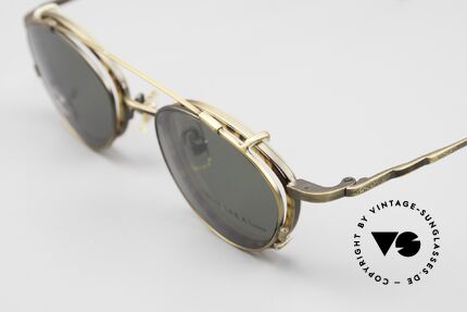 Koh Sakai KS9832 Vintage Glasses With Clip On, made in the same factory like Oliver Peoples & Eyevan, Made for Men and Women