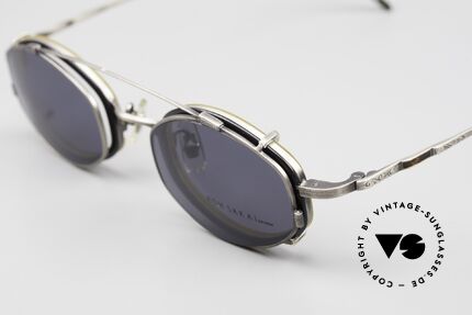 Koh Sakai KS9836 Titanium Glasses With Sun Clip, made in the same factory like Oliver Peoples & Eyevan, Made for Men and Women